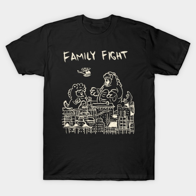 Family Fight T-Shirt by Saestu Mbathi